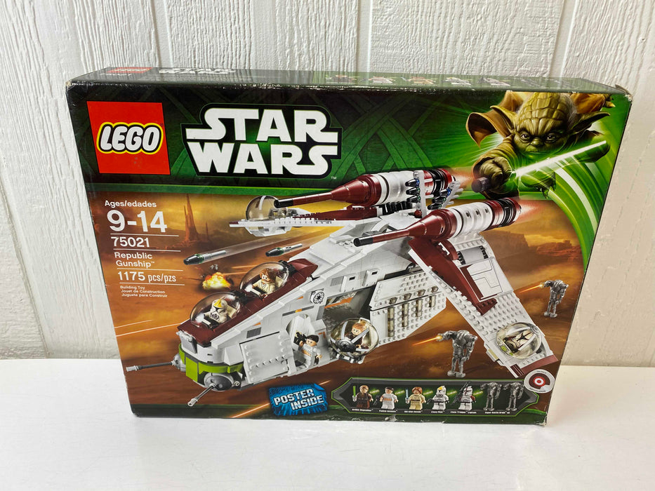 used LEGO Star Wars Republic Gunship (75021)