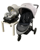 used Maxi-Cosi Gia XP 3-Wheel Travel System with Mico Luxe Car Seat, Midnight Moon, 2022