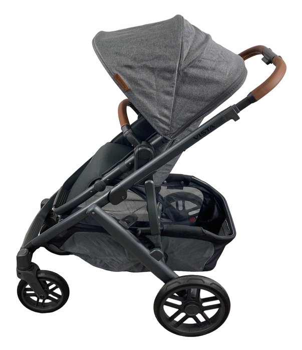 secondhand UPPAbaby VISTA V2 Stroller, 2022, Greyson (Charcoal Melange)