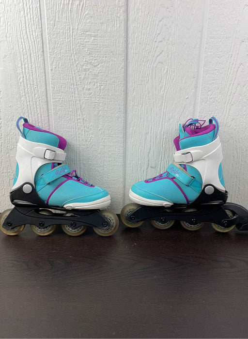 used K2 Marlee Pro Adjustable Inline Skates, Sz 4-8