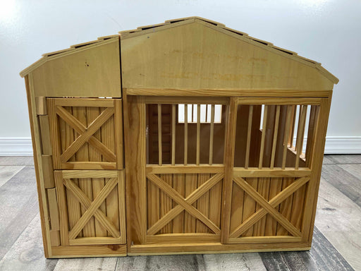 secondhand Melissa & Doug Folding Horse Stable