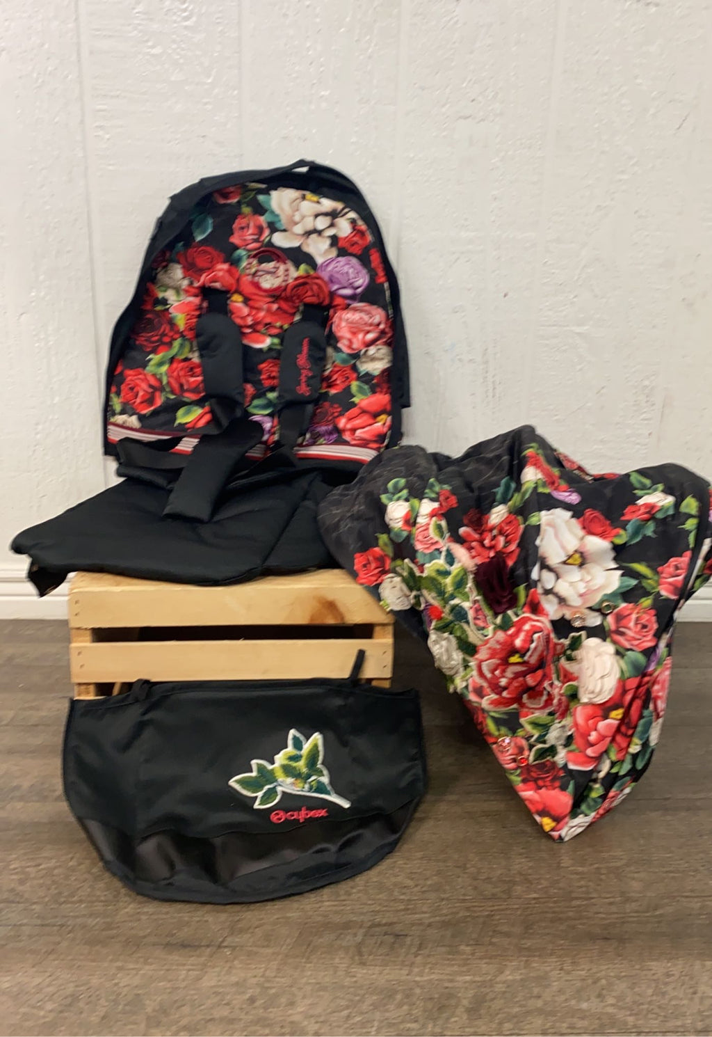 cybex dark blossom Cybex PRIAM Seat Pack, Spring Blossom Dark, 2021 and Older