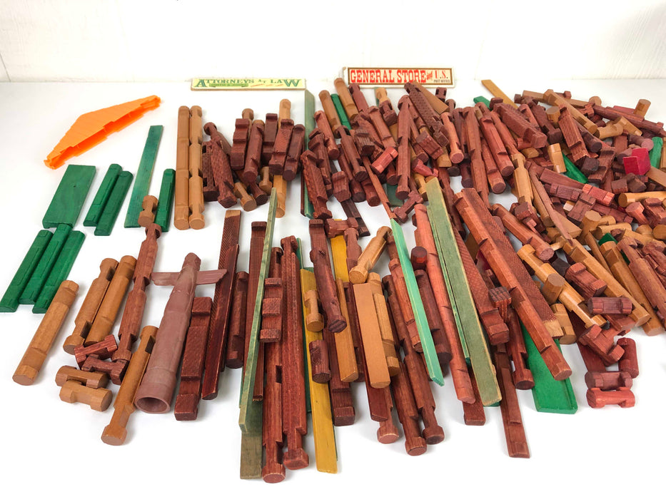secondhand Hasbro Lincoln Logs