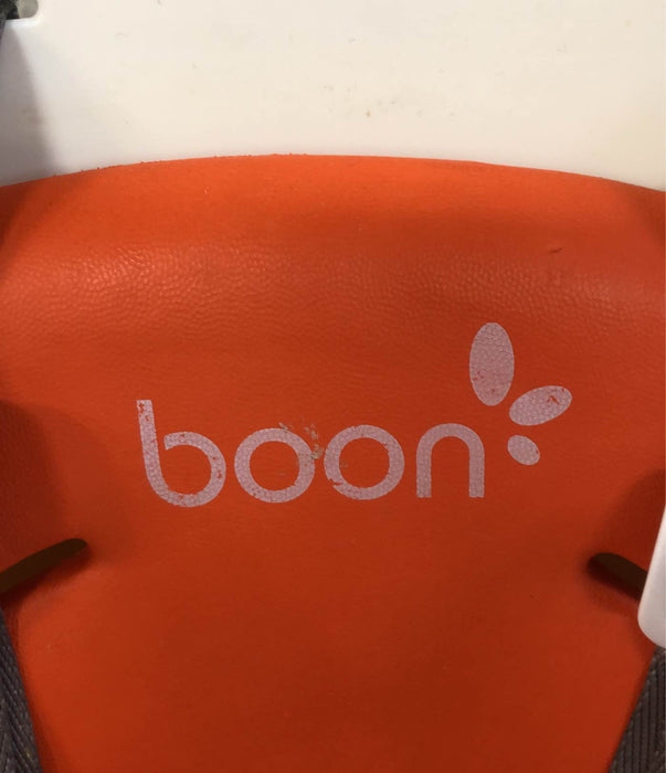 secondhand Boon Flair High Chair, Orange/White