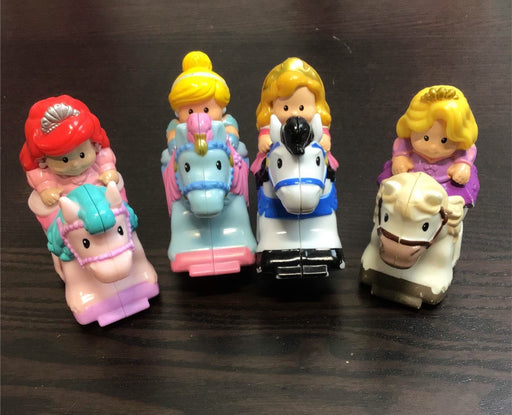 secondhand Fisher Price Little People Disney Princess Klip Klop Stable Play Set