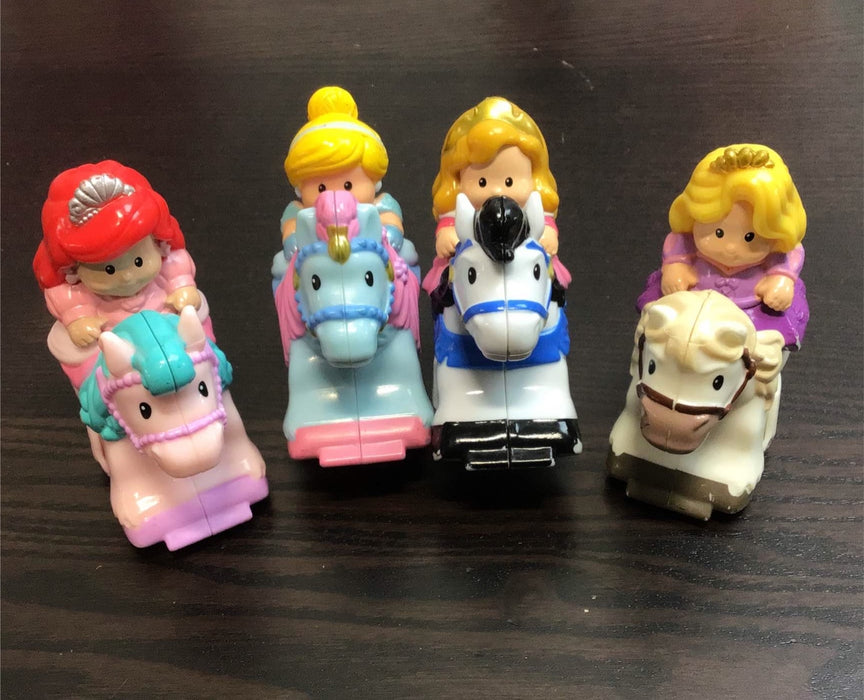 secondhand Fisher Price Little People Disney Princess Klip Klop Stable Play Set