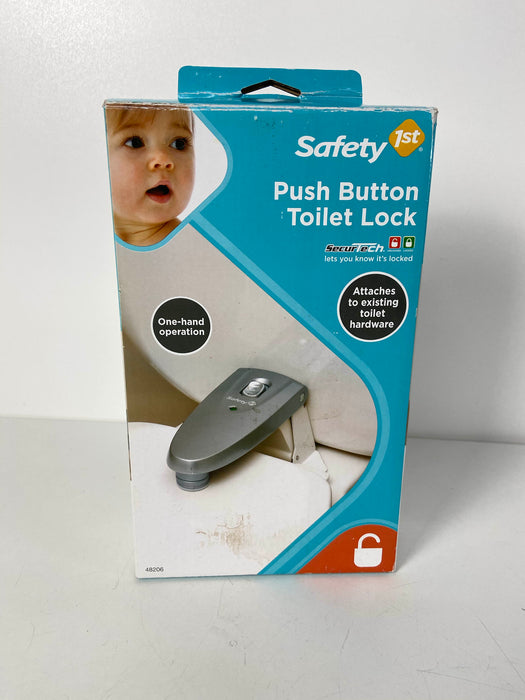 used Safety 1st Push Button Toilet Lock