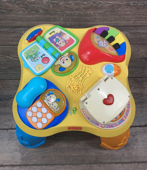 secondhand Fisher Price Laugh & Learn Learning Table, Puppy & Friends