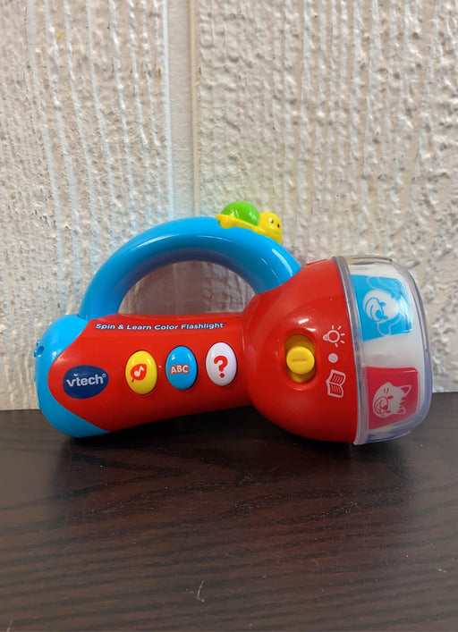 used VTech Spin & Learn Color Flashlight