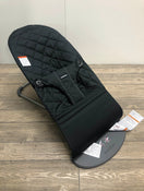 secondhand BabyBjorn Bouncer Bliss, Black Cotton