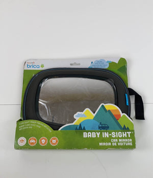 Munchkin Brica Baby In-sight Car Mirror, Crash Tested And Shatter