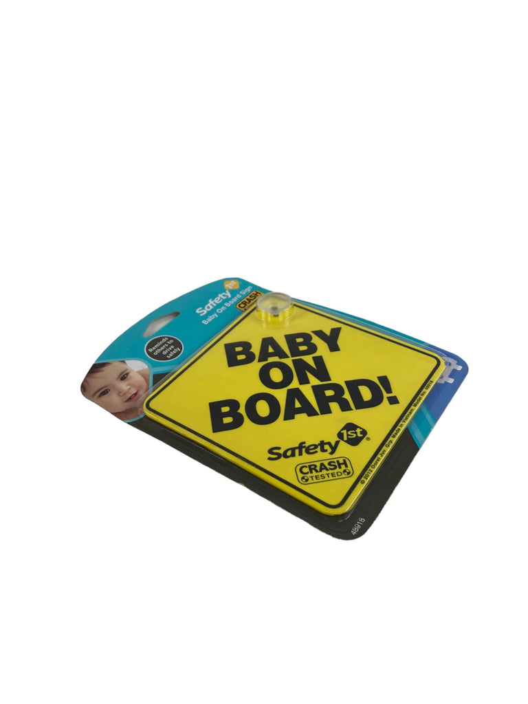 Safety 1st Baby On Board Sign