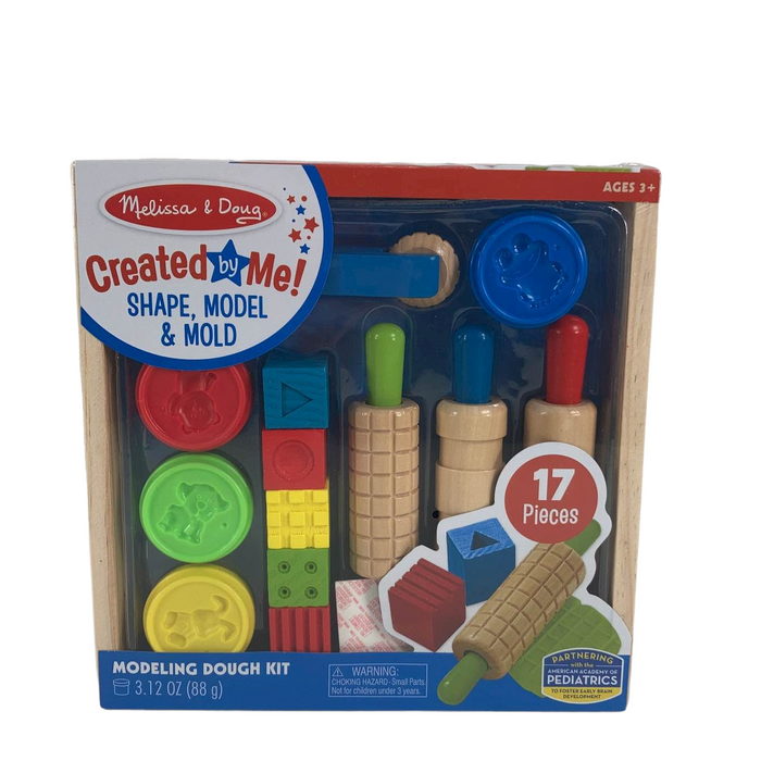 Melissa & Doug Created by Me! Shape, Model & Mold Modeling Dough Kit