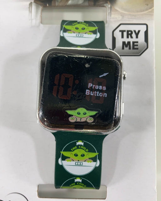 secondhand Disney Star Wars The Mandalorian, Yoda LED Watch