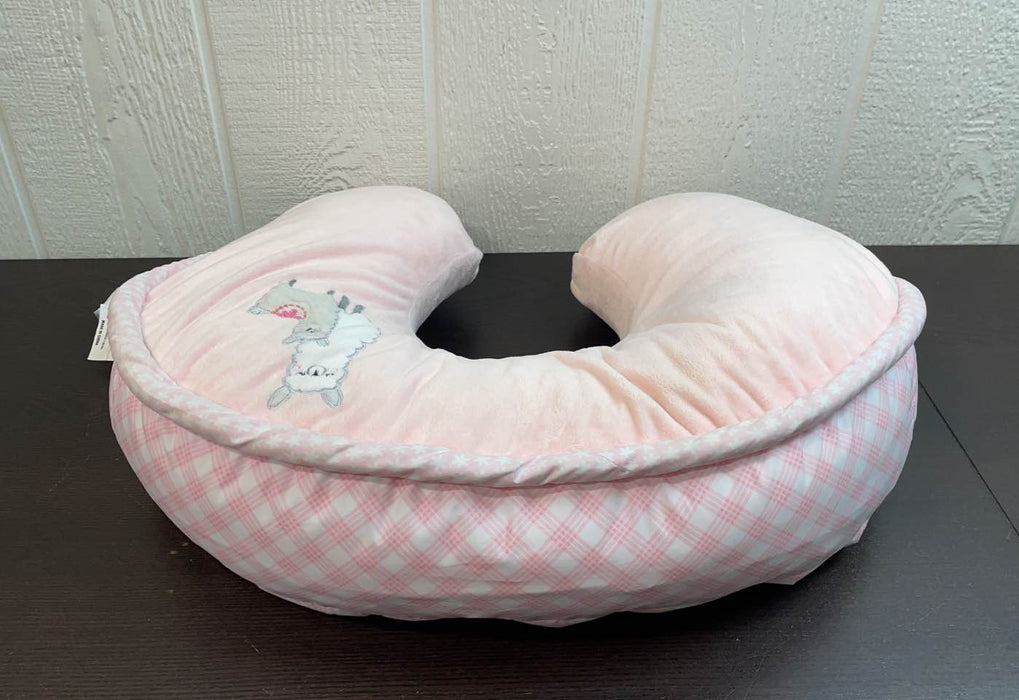 Shop Boppy Luxe Feeding and Infant Support Pillow, Pink Llamas at GoodBuy Gear