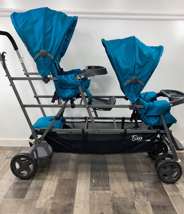 Joovy Big Caboose Stroller, 2018, Turq