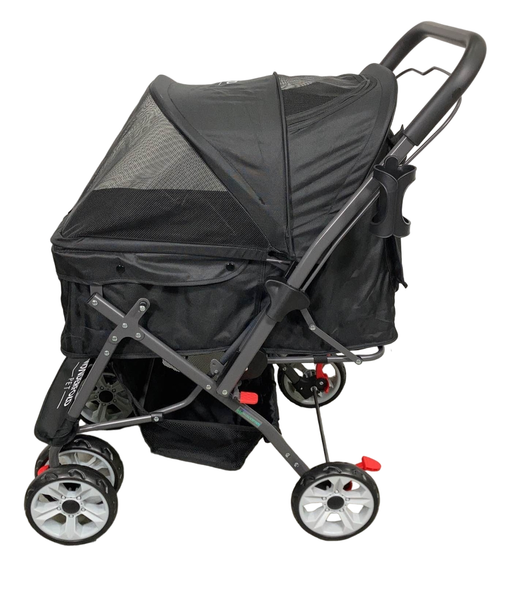 secondhand Wonderfold Pet Stroller, Jet Black