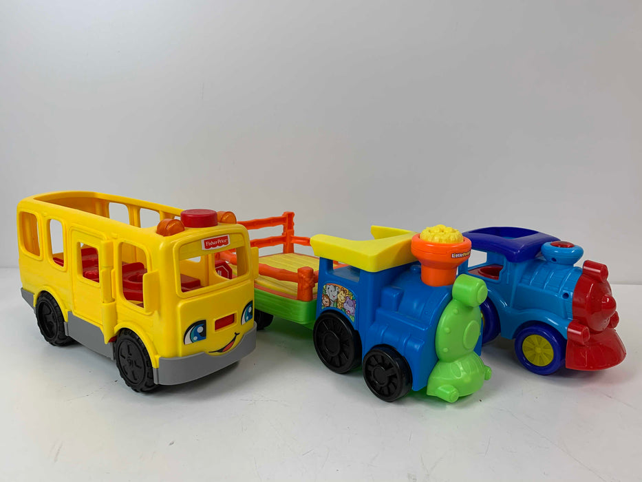 used BUNDLE Little People, Vehicles