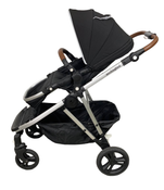 secondhand Mockingbird Single to Double Stroller, 2022, Silver with Penny Leather, Windowpane, Black