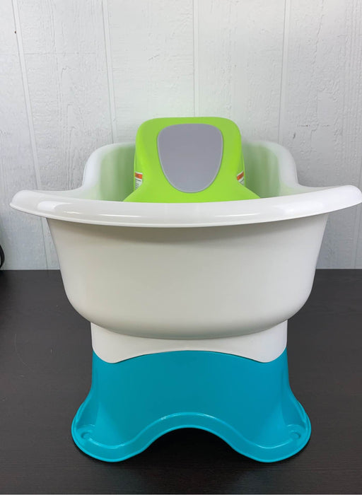 used Summer Infant Comfort Height Bath Center With Step Stool