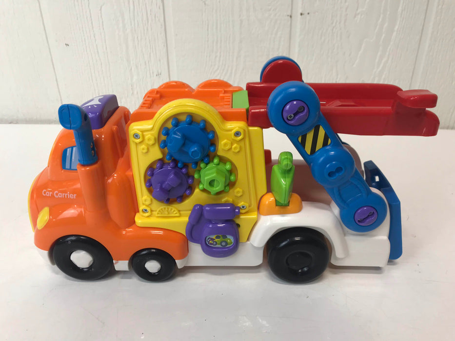 secondhand VTech Go! Go! Smart Wheels Deluxe Car Carrier