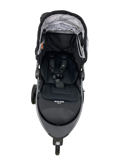 secondhand Maxi-Cosi Gia XP 3-Wheel Travel System, Midnight Moon, 2022