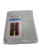 Shop Ricardo Trading Ultimate Grommet Panel Blackout Curtain, 56"x63", Ivory at GoodBuy Gear