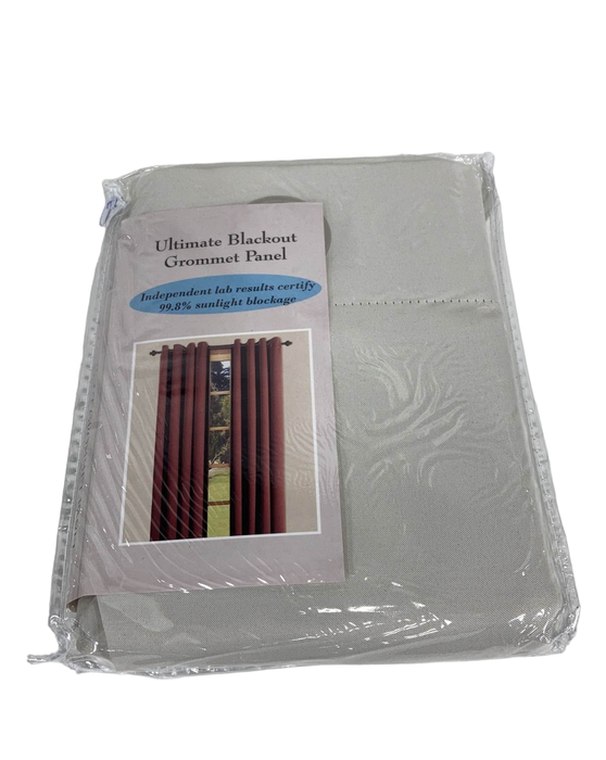 Shop Ricardo Trading Ultimate Grommet Panel Blackout Curtain, 56"x63", Ivory at GoodBuy Gear