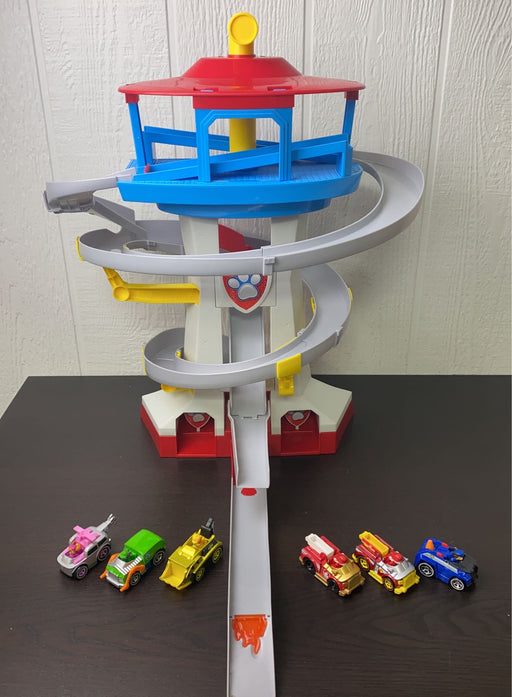 used PAW Patrol True Metal Adventure Bay Rescue Way Playset