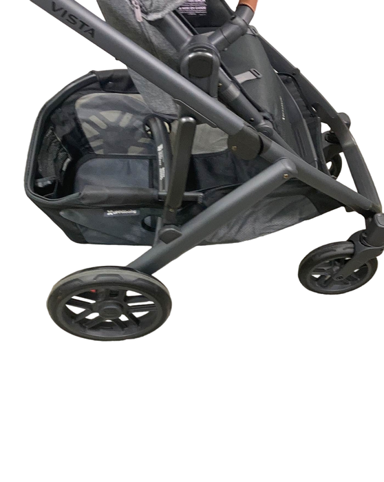 secondhand UPPAbaby VISTA V2 Stroller, 2022, Greyson (Charcoal Melange)