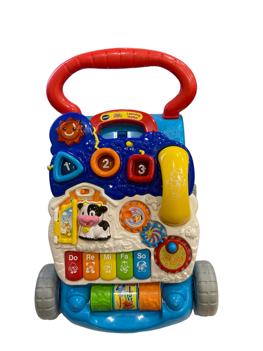 Shop VTech Sit-To-Stand Learning Walker, Blue at GoodBuy Gear