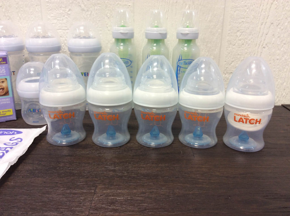 secondhand BUNDLE Bottle And Nursing Bundle