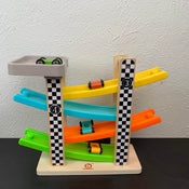 secondhand Top Bright Wooden Car Ramp Race Track