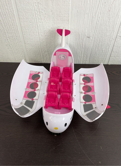 secondhand Hello Kitty Jet Plane Playset