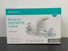 used Nanobébé Bottle Feeding Starter Set