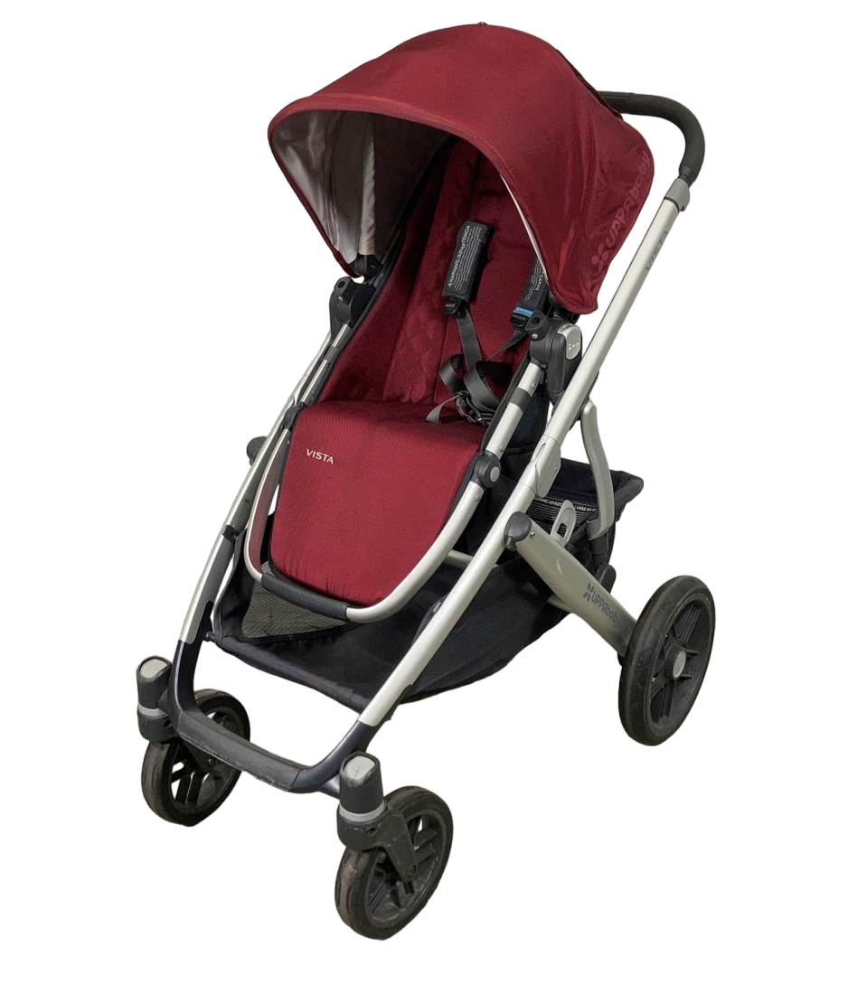 UPPAbaby VISTA Stroller Dennison Bordeaux 2017