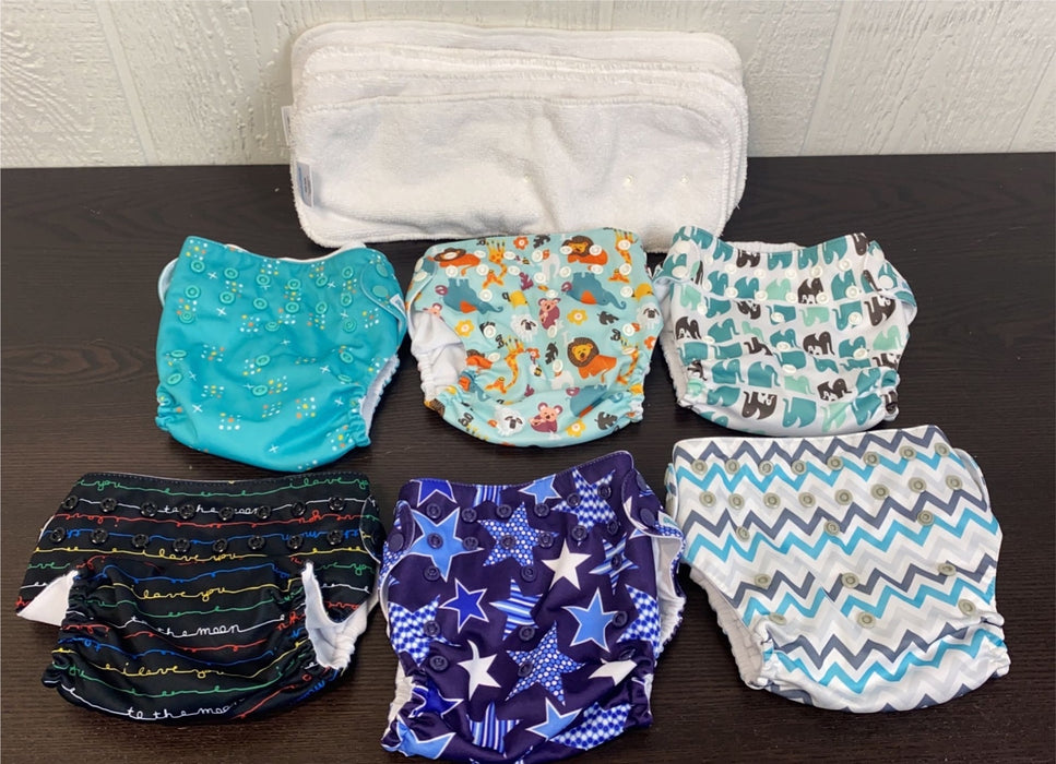 Shop BUNDLE Mama Koala Cloth Diapers, Set of 6 at GoodBuy Gear