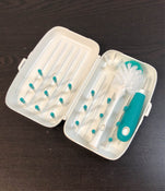 Shop OXO Tot On The Go Drying Rack With Bottle Brush, Teal at GoodBuy Gear