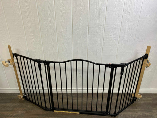 used North States 72’ Wide Deluxe Decor Baby Gate