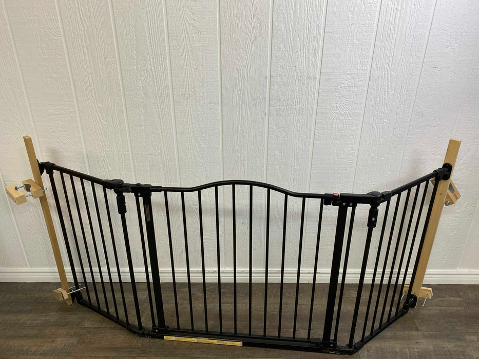 used North States 72’ Wide Deluxe Decor Baby Gate