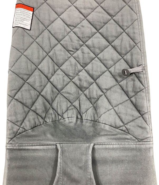 BabyBjorn Bouncer Bliss, Dark Gray Frame, Anthracite Cotton Classic Quilt