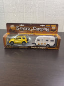 used Wilcor S’more Camping Truck And Camper Toy