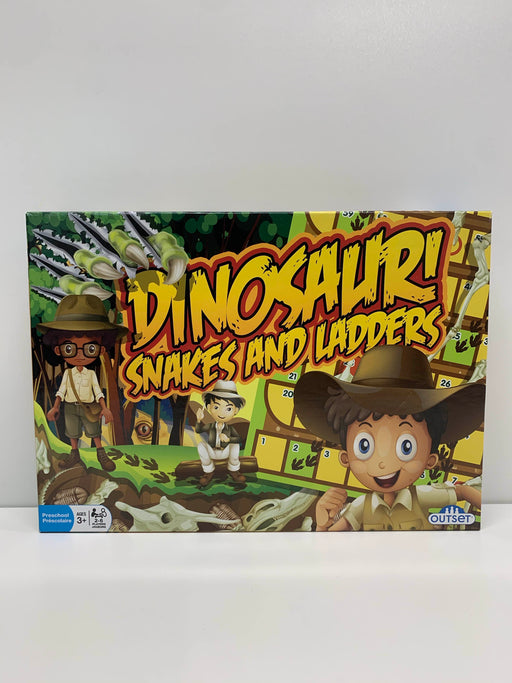 Shop Outset Dinosaurs Snakes And Ladders Game at GoodBuy Gear