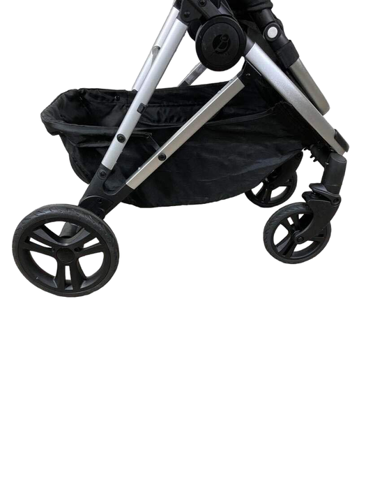 secondhand Mockingbird Single Stroller, Sage, Watercolor Drops, Silver With Penny Leather, 2023