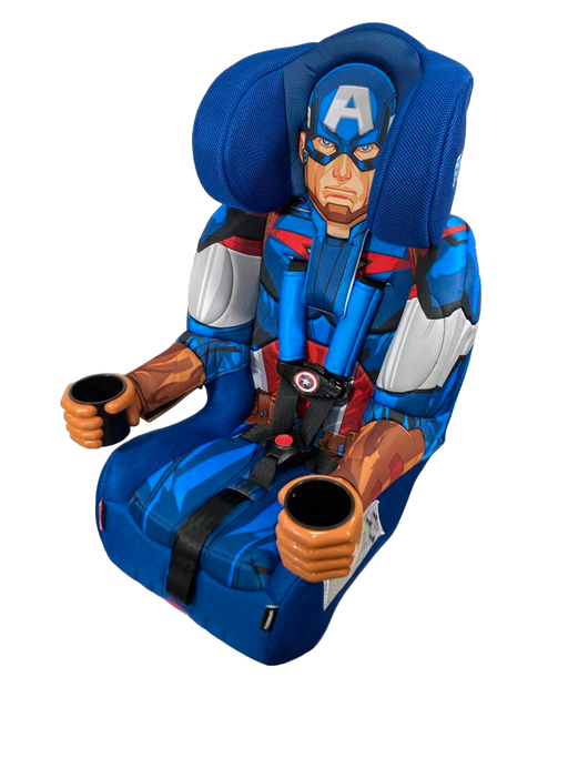 used KidsEmbrace 2-in-1 Combination Harness Booster Car Seat, Captain America, 2022