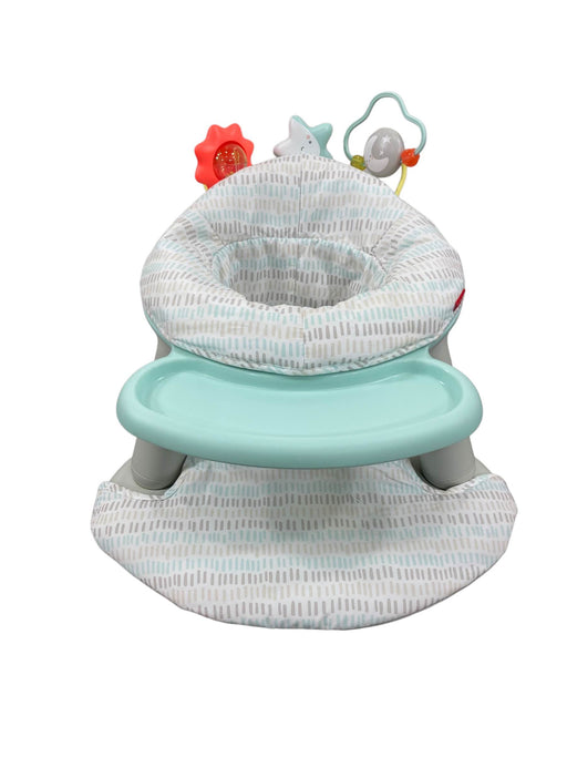 secondhand Skip Hop 2-in-1 Sit-up Activity Baby Chair, Silver Cloud Lining