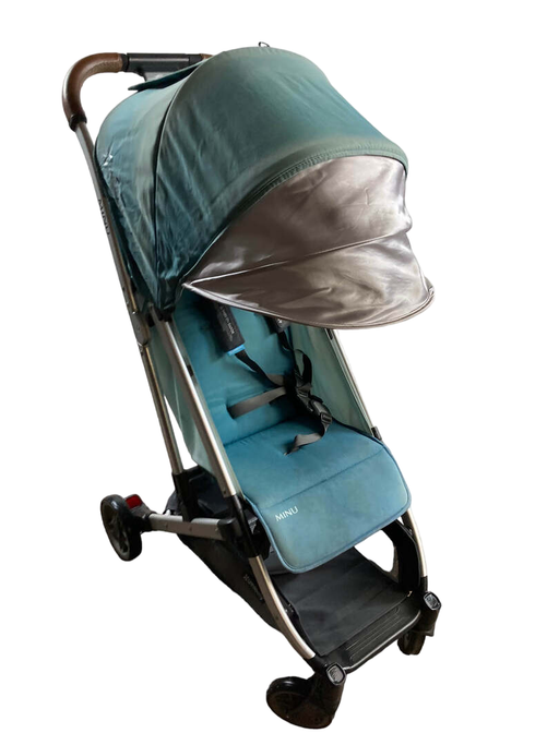 secondhand UPPAbaby MINU Stroller, 2018, Ryan (Teal Melange)