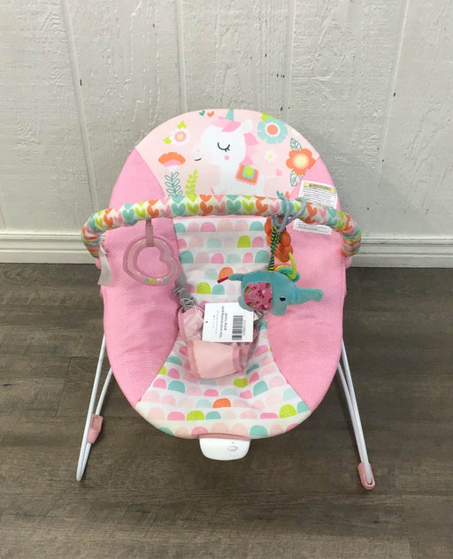 used Bright Starts Vibrating Bouncer, Fancy Fantasy