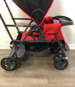 Joovy Caboose Stand-On Tandem Stroller, Red 2021