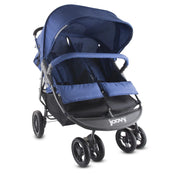 secondhand Joovy Scooter X2 Double Stroller, 2020, Blueberry